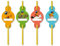 8 Papier-Trinkhalme * YAKARI * mit Namensschild und Trinkknick für Kinderparty und Kindergeburtstag von DH-Konzept | Indianer Indianerjunge Sioux Kleiner Donner Straws Strohhalme Party Set