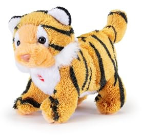 Trudi SW Col Tigre Mini Peluche pour Voiture ou Porte-clés, Cadeau de Noël | 9,5 x 7,5 x 4,5 cm Taille XXS | Sweet Collection | modèle 55487