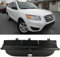 MRBHD Kofferraum Schutz Abdeckung für Hyundai Santa Fe 2011 2012, Ausziehbar Laderaumabdeckung Rollo Ablagen Hutablage, Frachtabdeckungen, Cargo Abdeckung