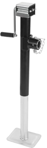 OUBUBY Stützen Set für Kipper Hochlader Anhänger, 190×70 ×680 mm, Stützlast 1T pro Stütze, Hub 380 mm PKW Anhänger Stützfuss Anhänger Trailer im Set für Anhänger Abstellstützen (15 Zoll 226KG)