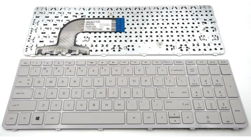 ZHANGXTT Piezas de portátil Nuevo Teclado portátil for HP Pavilion 15-N003AU 15-N004AU 15-N005AU 15-N005AX 15-N005TU 15-N006AU 15-N006TU 15-N008AX Blanco EE. UU.