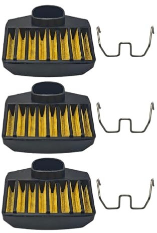 VDFNGFD Compatible With 3Pcs Air Filter W/Spring Kit Compatible With Husqvarna 365 362 371 372 372XP Chainsaw Replacement 503 81 45 02, 503 73 54 01 Part