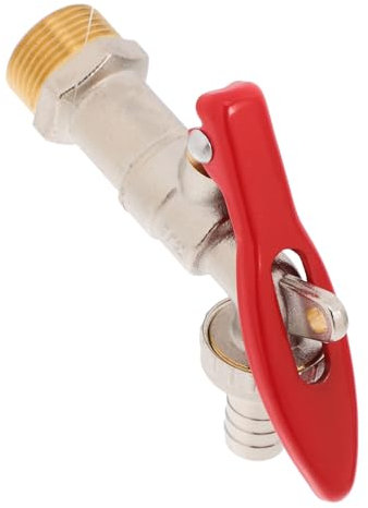 HOLIDYOYO Robinet Extérieur Laiton Verrouillable avec Filetage pour Arrosage et Machines à Laver Outil Gel Adapté Aux Applications de Jardin Patio