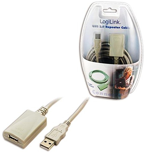 LogiLink USB 2.0 Verlängerungskabel Repeater 5m