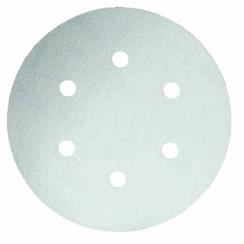 Bosch 2609256020 Schleifblatt für Exzenterschleifer mit 6 Löcher, Klett, Typ Verschluss, Durchmesser 150 mm, 6 Stück) (Farbe, Lack,
