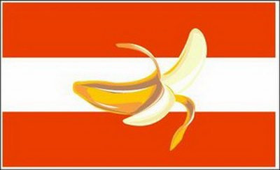 Flagge Fahne Bananenrepublik Österreich 90x150cm