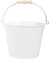 Esschert RD23 Zink Eimer, 5 L, weiß