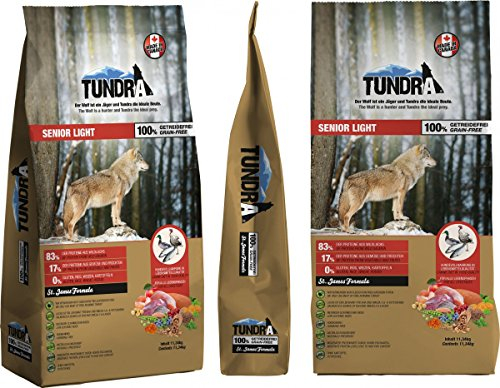 Tundra Hundefutter Senior/Light - getreidefrei (750 g)