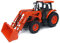 Universal Hobbies – UH4869 – Modelltraktor Kubota M9960 mit Frontlader – Maßstab 1:32 – Orange