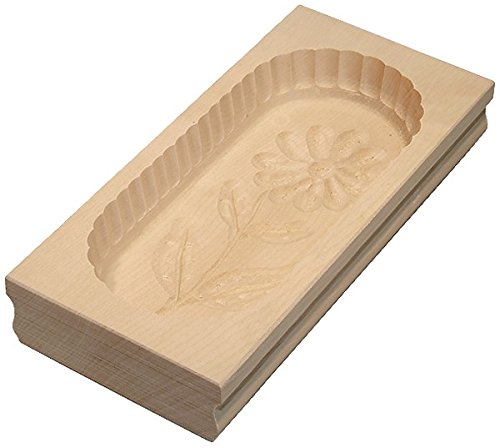 gravidus Burro forma in legno d' acero rettangolare Margerite 125 G