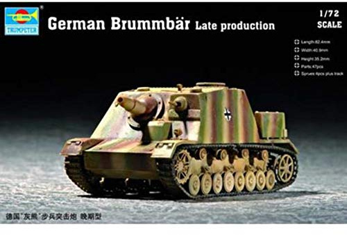 Trumpeter 07212 Modellbausatz German Brummbär Late Production