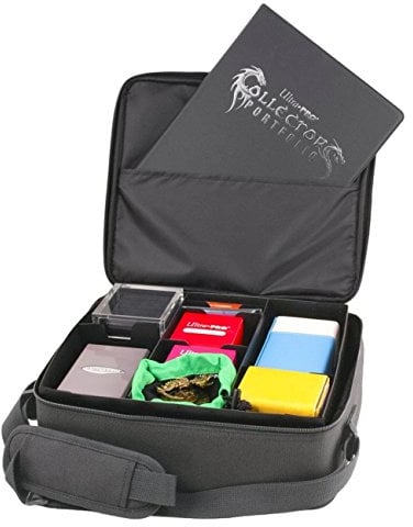 Ultra Pro Unisex Deluxe Gaming Case with Black Trim Zubehör, Schwarz, 32.5cm x 29cm x 11.5cm
