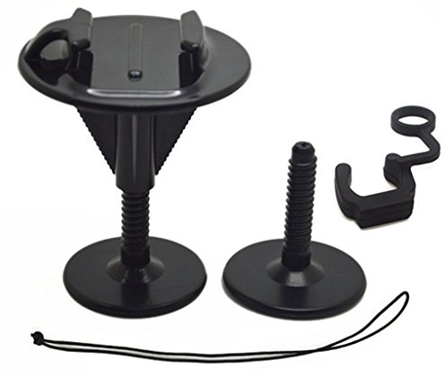 Williamcr Bodyboard Wakeboard Kit de montage en mousse pour GoPro Hero 5/4/3+/3/2/1 (Noir)