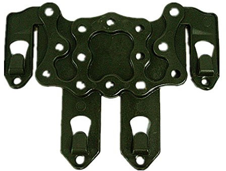 Taktischer Holster-Aufhänger, Polymer-Carbonfaser-Plattform, Molle-CCQC-Plattform