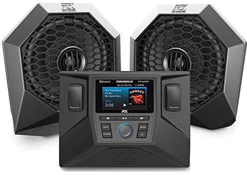 MTX RZRSYSTEM1 Polaris RZR Source Unit + 2 Lautsprecher Audio System