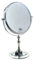 TUKA Standspiegel 10 fach Vergrößerung, 8 inch Kosmetikspiegel 360° drehbar. Verchromten Schminkspiegel Rasierspiegel Tischspiegel Badzimmerspiegel, Doppelseitig: Normal+ 10x Vergrößerung, TKD3105-10x