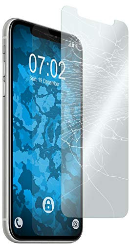PhoneNatic 2er-Pack Glas-Folie klar kompatibel mit Apple iPhone 11 / XR - Schutzglas für iPhone 11 / XR