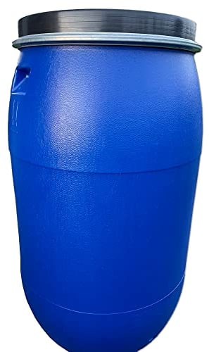 Sterk Plast Fass mit Kreis, Durchmesser – 40 cm, Fassungsvermögen – 60 Liter