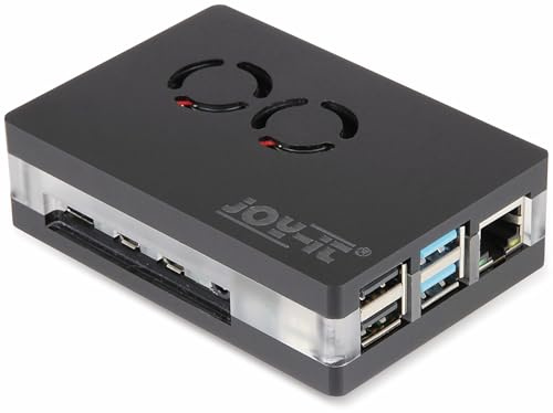 Joy-it RB-CaseP4+03 SBC Case Suitable for (Development Kits): Raspberry Pi with Active Cooler