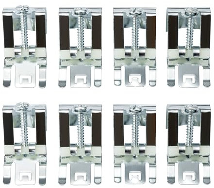 ENKI SA003 Top Mount Kitchen Sink Fixing Clips Brackets Clamps 8 Pack