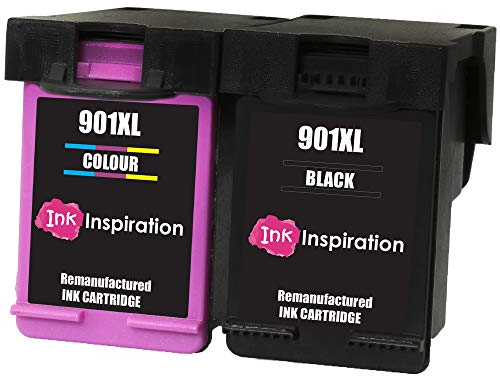 Ink Inspiration® 2 Premium Druckerpatronen Ersatz für HP 901 901XL OfficeJet 4500 G510a G510g G510n J4500 J4524 J4535 J4540 J4550 J4580 J4585 J4600 J4624 J4640 J4660 J4680 J4680c