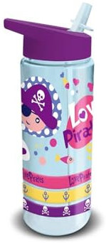 Desconocido Kids Trinkflasche aus Kunststoff, für Erwachsene, Unisex, mehrfarbig, Einheitsgröße