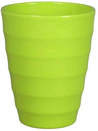 innaGLAS Pot à orchidée, céramique, Vert Pomme, 17cm, Ø14cm - Pot Fleurs/Pot céramique