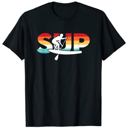 SUP Motiv für Paddelboot & Paddelboard | Stand Up Paddling T-Shirt