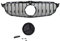 DM Autoteile 2445 Kühlergrill Grill Schwarz Chrom+ Race Gitter kompatibel für Mercedes S205 W205 14-18 auf Sport Panamericana GT