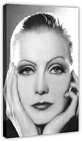 Schauspieler Greta Garbo 7 Leinwand-Poster, Wandkunst, Dekor, Bild, Gemälde für Wohnzimmer, Schlafzimmer, Dekoration, Rahmen: 40 x 60 cm