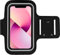 KP TECHNOLOGY iPhone 13 Mini Armband Case - for Running, Biking, Hiking, Canoeing, Walking, Horseback Riding and other Sports for iPhone 13 Mini (BLACK)