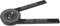 SPORTARC Rapporteur de scie à onglet en aluminium de 17,8 cm avec précision intérieure et extérieure, noir