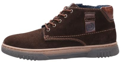 bugatti Herren Schnürstiefel, Männer Stiefel, Wechselfußbett,uebergangsschuhe,Chukka Boots,schnürung,Boots,Dunkelbraun (6100),42 EU / 7.5 UK