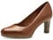 Tamaris Damen Klassische Ballerinas, Frauen Flats,TOUCHit-Fußbett,Slip-ons,klassisch elegant,Ballerinen,Pumps,Halbschuhe,Slipper,Cognac,40 EU