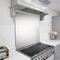 Stainless Steel Kitchen Splashback 1.2mm - Adhesive (500 x 700mm)
