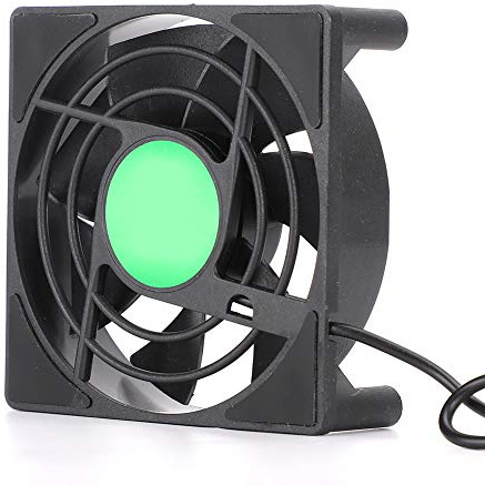 2 Uds Ventilador USB 2 Uds Mini Ventilador De Radiador Caja De Reproductor Pc Enrutador TV Box USB Máquina De Refrigeración 2500Rpm Suministros