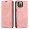 LOLFZ Wallet Case for iPhone 14 6.1, Premium Slim PU Leather Case Card Slots Stand Function Magnetic Protective Flip Case Cover Compatible with iPhone 14 - Rose Gold