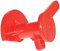 Rolly Toys Ablaufhahn für Güllefässer (Auslaufhahn für Güllefass, rot, Zubehör für Rolly Toys Güllefass) 37512100020