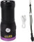 Qukaim UV 365nm Light Flashlight, Aluminium Alloy USB Type C 60W, Mini Handheld Torch Detector for Cat Urine Dry Stains Detection