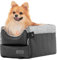PETSFIT Hundesitz Mittelkonsole Auto, Hunde Autositz für Kleine Hunde mit verbesserten Sicherheitsgurten, waschbarem, dickem Kissen für kleine Hunde bis zu 5KG
