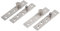 2PCS Charnière De Porte Pivotantes, Charniere Pivot Porte a Rotation Cachée De 360, Pivot Hinge En Acier Inoxydable Pour Porte, Armoire Et Placard, Charnières De Porte Rotatives Robustes