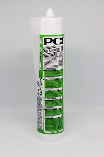 PCI Silcofug E 310 ml 19 Basalt Silicon Sanitärsilicon Bausilicon Silikon Bad Dusche Balkon Terrasse Wohnung Sika