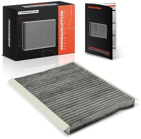 Frankberg Filtro antipolline per abitacolo con carbone attivo 0071736776 | Compatibile con: Bravo II 198, iX20 JC, Venga YN, Stile 192, Delta III 844, Stilo Multi Wagon 192