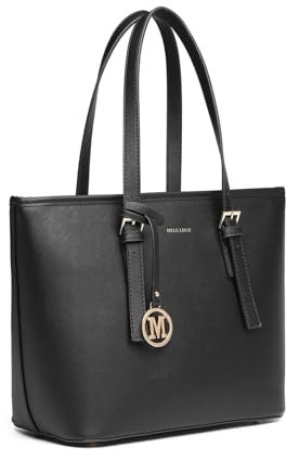 Miss Lulu Damen Handtasche Groß Shopper Tasche Mode Schultertaschen Tote Bag für Schule Arbeit Freizeit