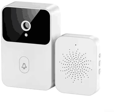 Timbre inalámbrico de video con timbre, para Tuya WiFi Video Doorbell con detección de movimiento PIR HD, timbre de intercomunicación para el hogar inteligente Comunicación de audio de 2 vías