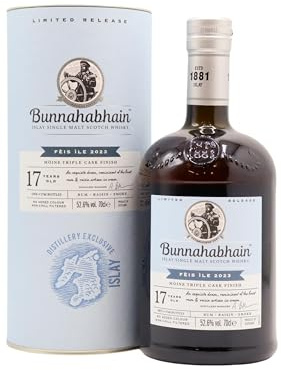 Bunnahabhain - 17 year old Feis Ile 2023 - Moine Triple Cask Finish Islay Single Malt Scotch Whisky 70cl 52.6% ABV