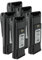 vhbw 5x batteria sostituisce Motorola PMNN4253AR, PMNN4253B, PMNN4254 per radio (2500mAh, 7,2V, NiMH) + clip