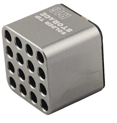 Solución de almacenamiento fácil de usar, mantén tus puntas de soldador organizadas en una caja