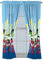 Sunny Side Up Fenstervorhänge für Kinderzimmer, 4-teiliges Vorhang-Set mit 2 Raffhaltern, Blau – Spidey & His Amazing Friends, 106,7 x 160 cm (B x L), 2 Stück