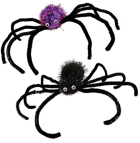 SUPVOX 2piezas Horquillas De Pelo Con Araña Accesorio Para Halloween Fiesta Mujer Tocado Cabello Creativo Para Disfraces